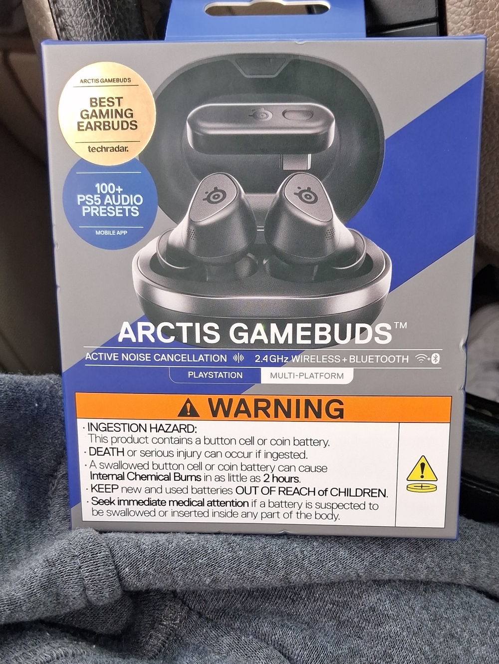 SteelSeries Arctis GameBuds Wireless Earbuds - Black
